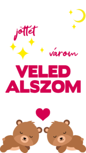 Veled alszom téli álmom (fehér)