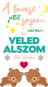 Veled alszom téli álmom (színes)