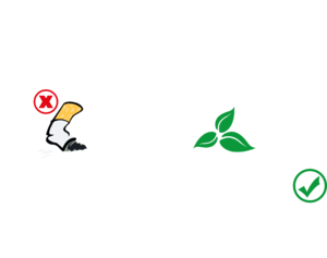 Dohányfüstmentes (sötét termékre)